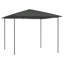 Tissu pour pavillon de jardin Vidaxl, grand pavillon de jardin rectangulaire en acier durable-113564159-113564155