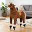 Grand jouet cheval de marche