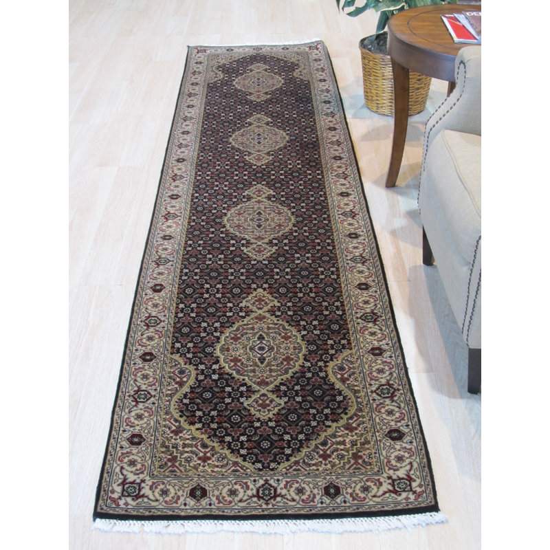 Mahi Brown Hand Knotted Wool Rug