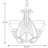 Lilly 5 - Light Steel Dimmable Chandelier-23857771