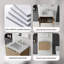 Wall Mounted Single Vanity Bathroom Vanity With Cultured Marble Top-2122977946