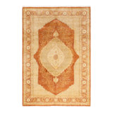 Classic One-of-a-Kind 6' 3" X 9' 2" Hand Knotted Area Rug