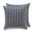 Checkered Cotton Blend Throw Pillow-700551481-700551487