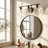 3-Light Bathroom Vanity Light with Clear Glass Shades