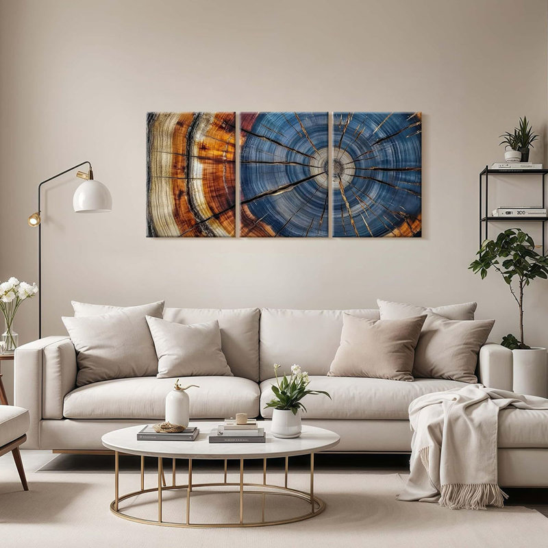 3 Piece Wrapped Canvas Print