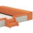 Velvet Upholstered Daybed With Stairs & Gas Lift Storage Ottoman, Contrast Color, Padded Guardrails-407922158-407922066