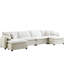 Moderne avec repose-pieds - Tissu pour la maison, gris