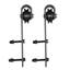 Porte de grange en bois lambrissé sans trousse de quincaillerie d'installation-93661541-93661536