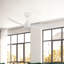 Hugo Smart Outdoor Downrod Ceiling Fan-1413694407
