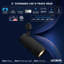Luxrite 3 po Éclairage sur rail à DEL Zoomable, 5CCT, CRI90, 30 W, 2100LM, à intensité variable, inclinaison de 358 ° + 90 ° et faisceau de 20 ° à 50 °, éclairage sur rail de type H, ETL, paquet de 6 noir-132839359
