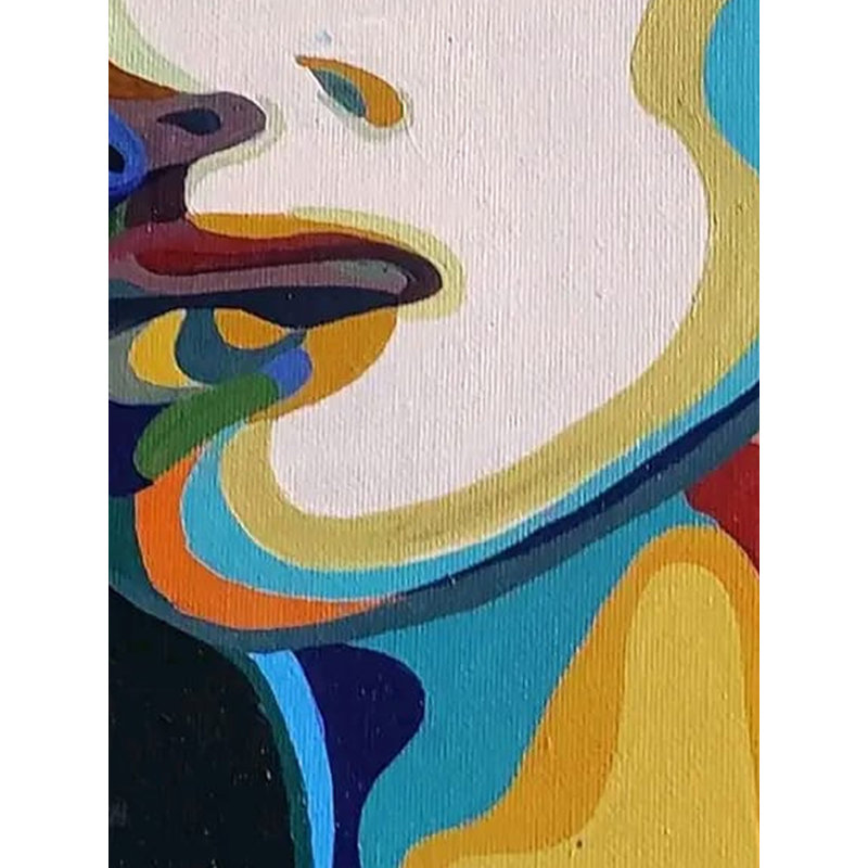 Solitude - une paix | Acrylique sur toile | Par Kashiram Kharde