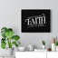 For We Walk By Faith - Wrapped Canvas Print-356804376