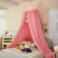 Bed Canopy, Round Dome Girls Mosquito Net, Pink, 270 X 65 X 65Cm
