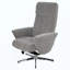 Fauteuil inclinable pivotant en chenille avec repose-pieds, fauteuil moderne, repose-pieds ergonomique, manuel, inclinable, repose-pieds, chambre à coucher, salon, lecture, bureau, détente