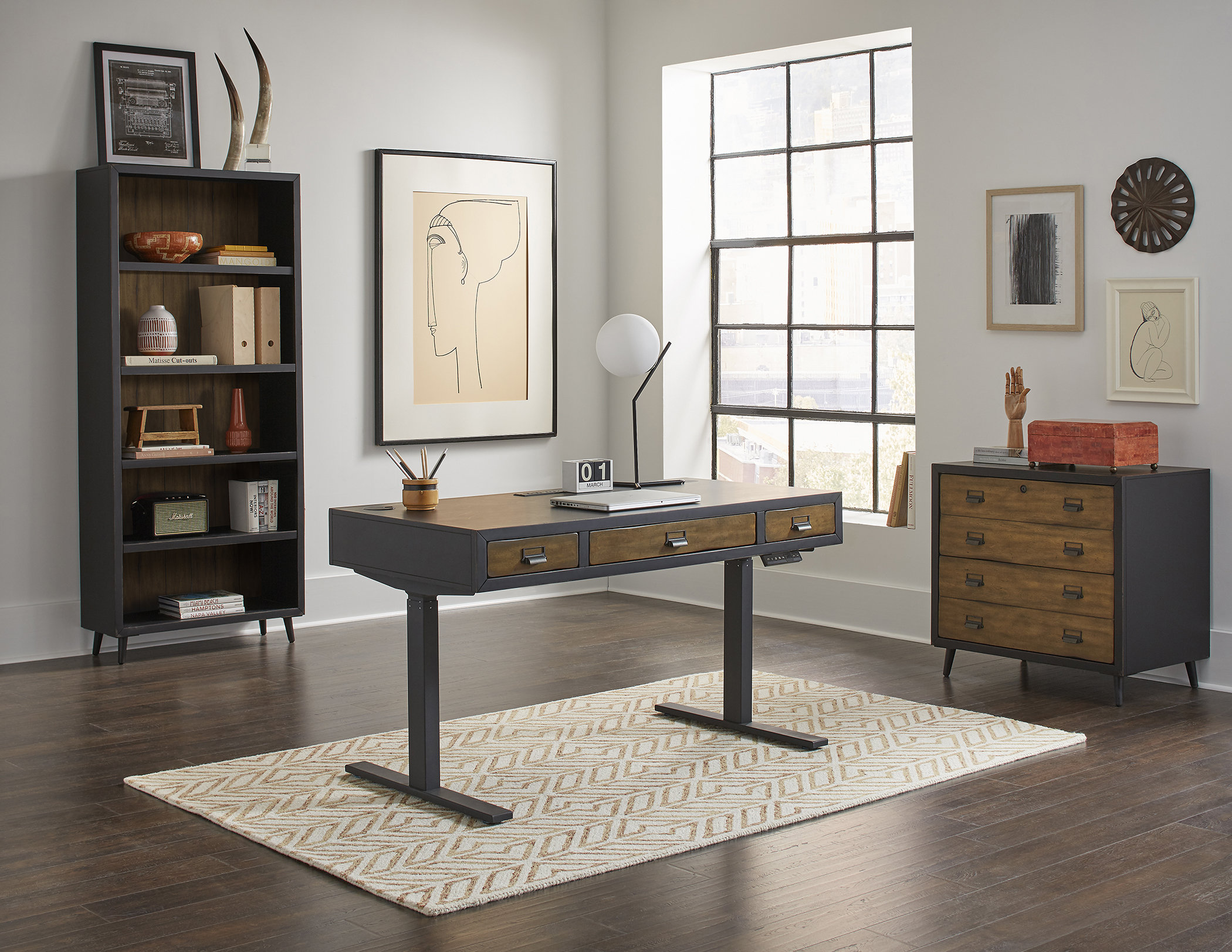 17 Stories 54'' Desk | Wayfair