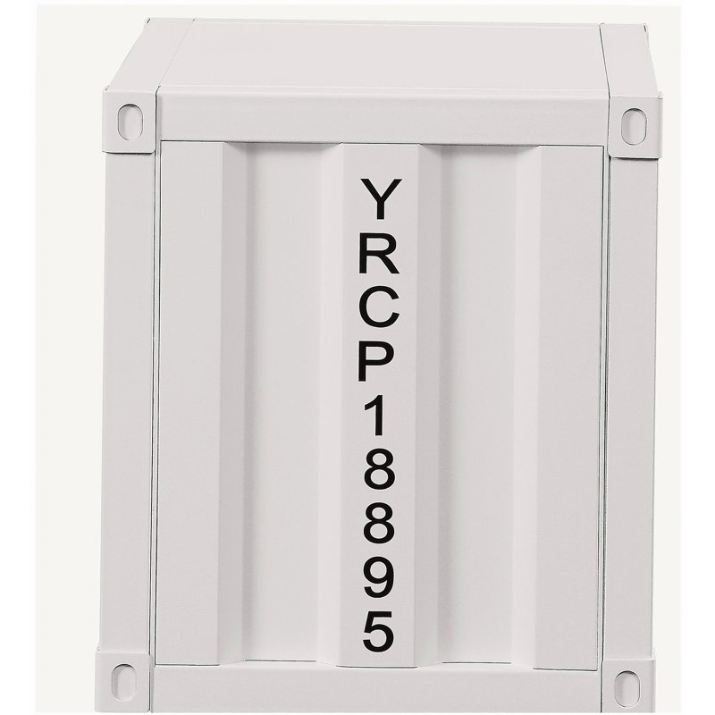 Table de chevet Cargo, White