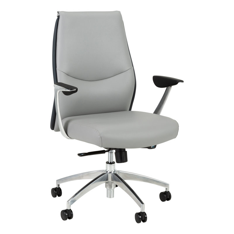 Lexi-Mai Mid Back Task Chair, Gray