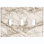 Patterned 3 - Gang Toggle Light Switch Standard Wall Plate