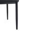 Ensemble de table de salle à manger 47,3 po pour 4 personnes avec plateau en faux marbre et pieds en métal-1052824245-1052824255
