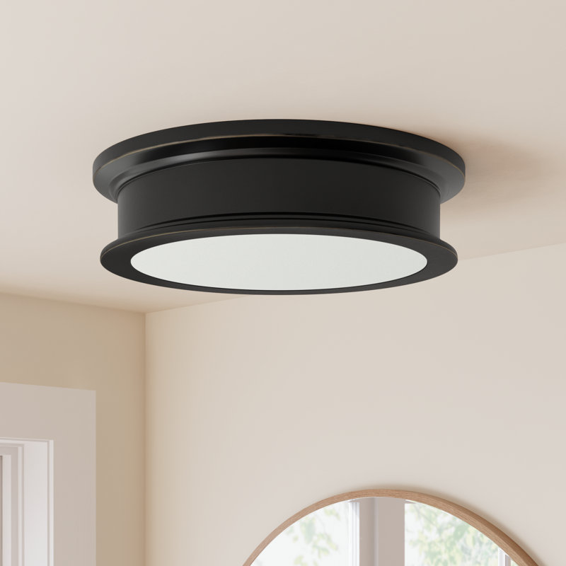 Rosanne 3 - Light 16" Flush Mount in Classic Bronze, Classic Bronze