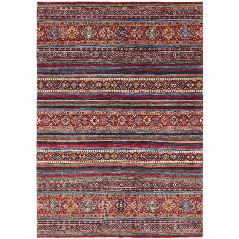 Allmond Southwestern Hand Woven 204cm X 293cm Area Rug