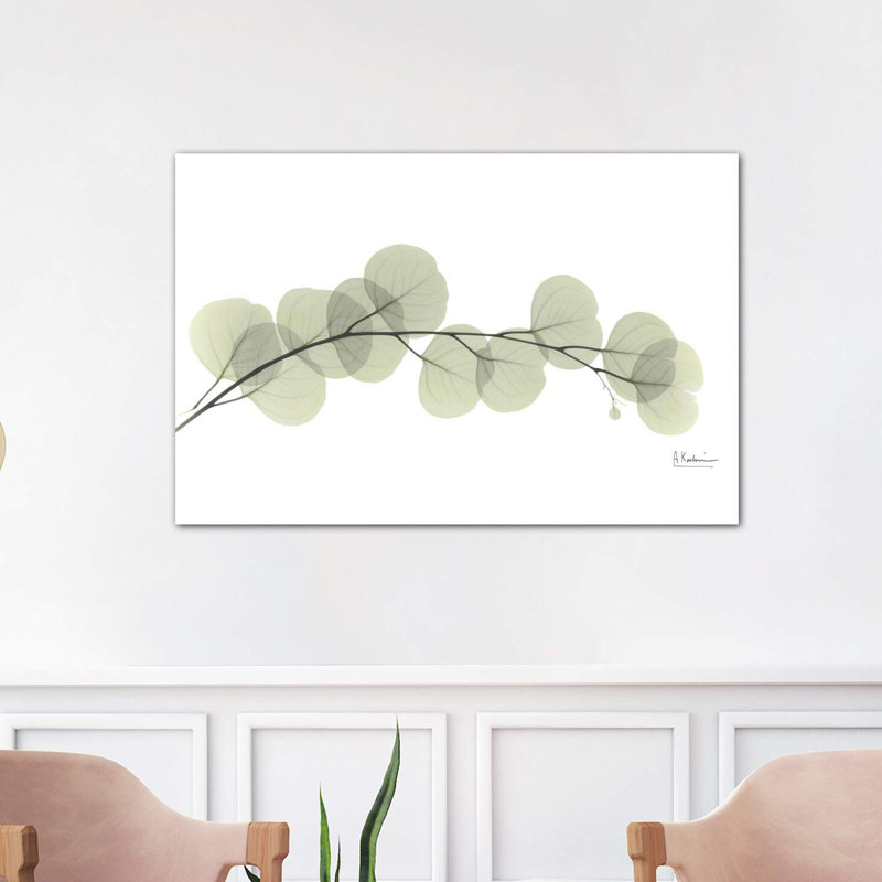 Eucalyptus by Albert Koetsier - Print on Canvas, 101.6 cm H x 66.04 cm W, Black Floater Framed
