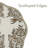 Fabdivine 15"Sophisticated Scalloped Placemats - Vrindavan