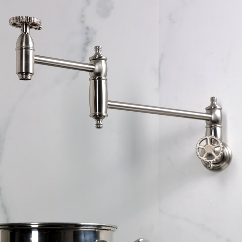 Remplisseur de pot Fuller, Nickel brossé