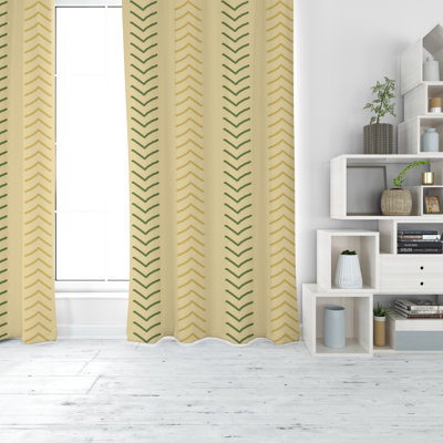 Paire de rideaux obscurcissant en polyester Wytheville