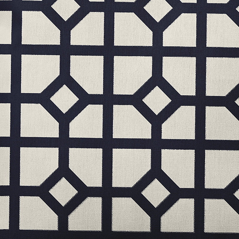  Housse de coussin carré et insert, Bleu marine, 20 po X 20 po