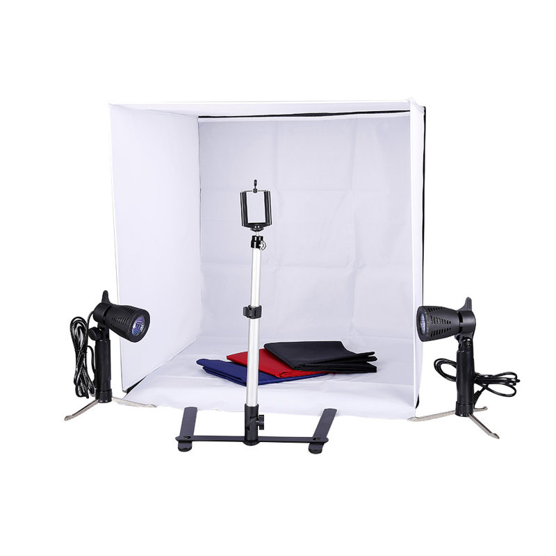 Ensemble d’éclairage pour tente de photographie studio