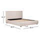 Timothy Upholstered Low Profile Platform Bed