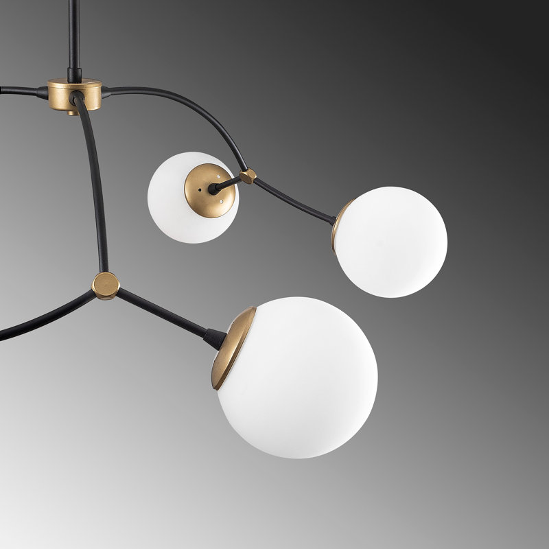 Quintin 6 - Light Unique/Statement Chandelier