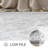 Denyah Washable Area Rug for Living Room  Non Slip Gray Rugs Gray-13900892