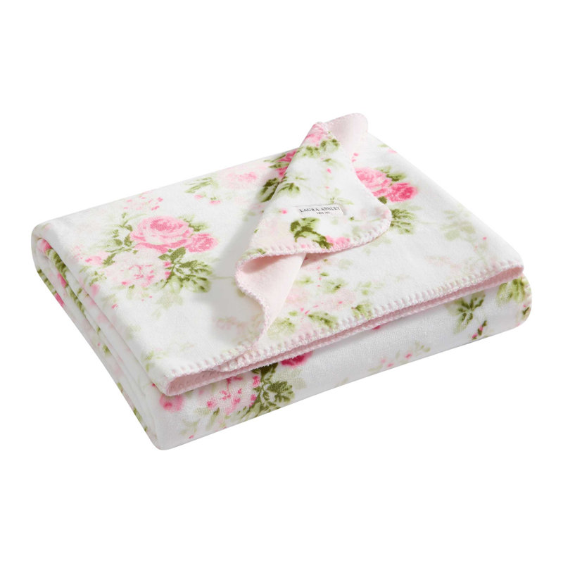 Jeté réversible Laura Ashley Bedford, Rose Ashfield