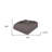 King Charcoal Cotton Woven Chevron Blanket