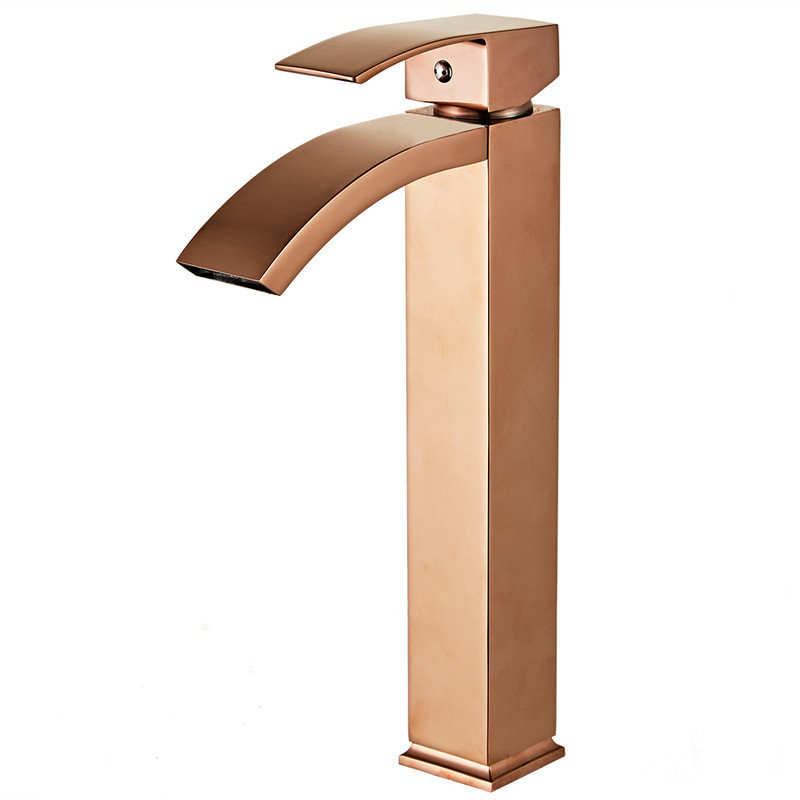 Bathroom Faucet with Drain Assembly, Matte Black