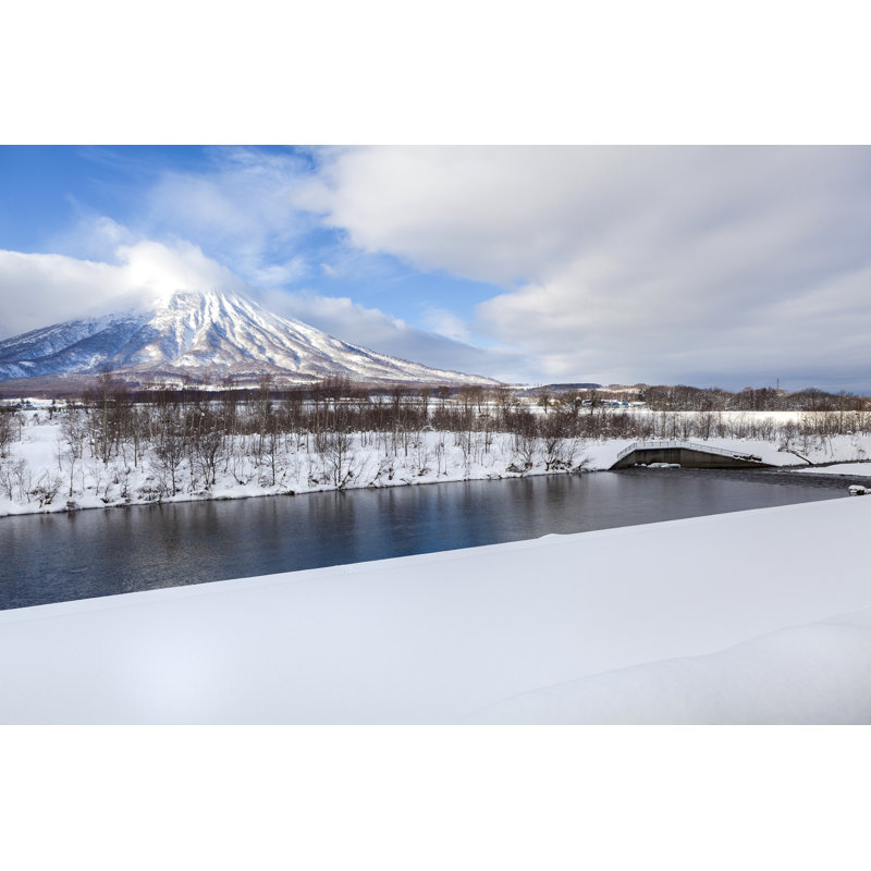 Mt.Yotei by Jukurae - Wrapped Canvas Print, 30cm H x 46cm W 
