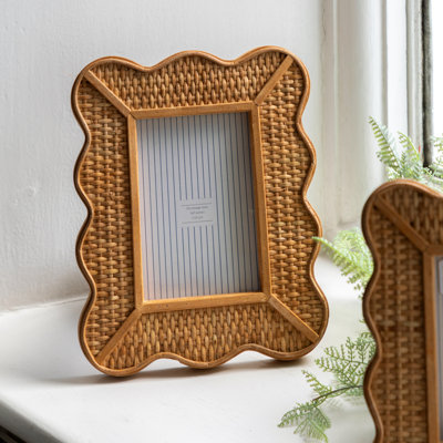 Ayora Rattan Photo Frame 7x5in