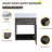 Ajahn 18" Wall Mounted Single Bathroom Vanity Set, Floating Bathroom Vanity with Soft Close Door, Resin Top-893682614