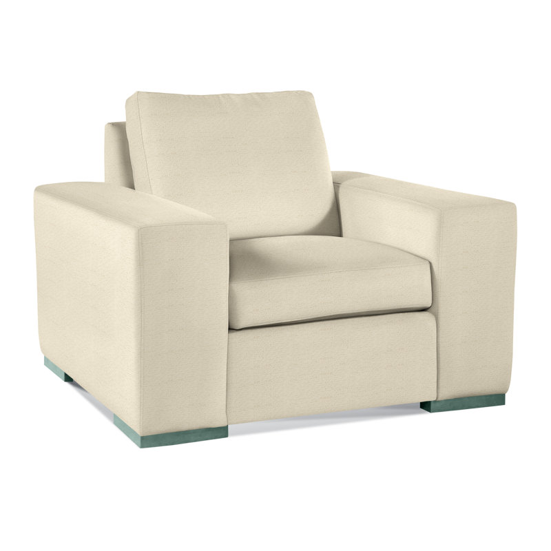Memphis Armchair, Ivory Crypton Performance; 0886-91, Java