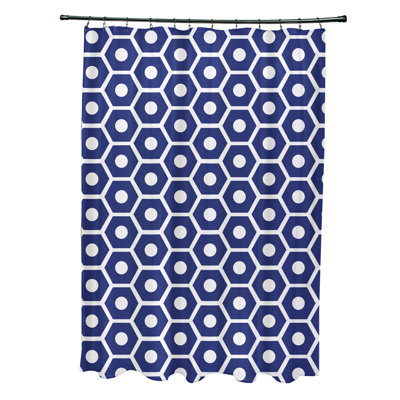 Joshi Geometric Shower Curtain