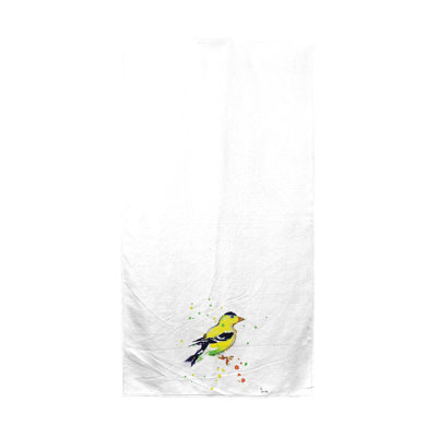 Serviette de plage goldfinch betsy Romeo