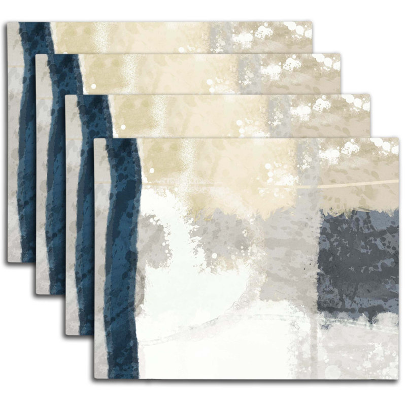 Napperon abstrait en polyester
