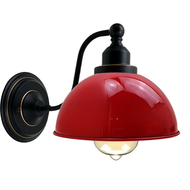 Wigburg Armed Sconce, Yes, Red