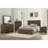 Rustic Brown Finish Nightstand