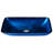 Galaxy Glass Rectangular Vessel Bathroom Sink-2869141-5991399