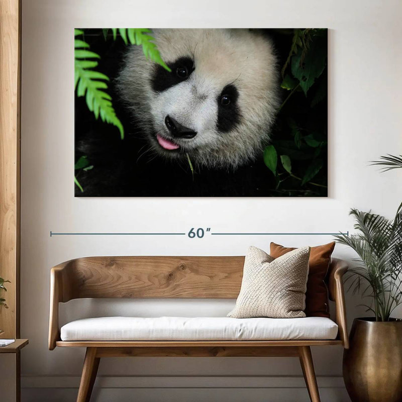 Panda Surprise, 34" H x 51" W