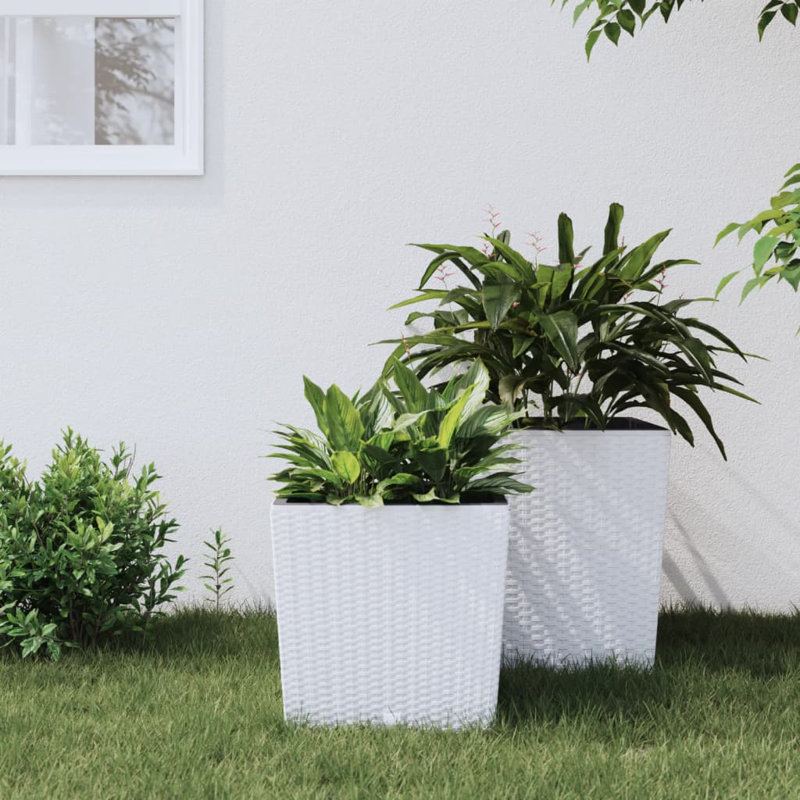 Pot Planter, White