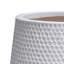 Concrete Effect Round Planter on Hardwood Legs, Round Indoor Plant Pot Stand for Indoor Plants, Indoor Flower Pot with Honeycomb Pattern-818477286-818477280